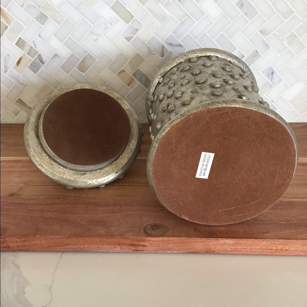 Decorative Jar With Lid - Picture 3 of 3